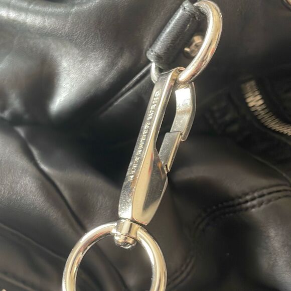 Alexander Wang Lambskin leather Marti Backpack Bag Washed Black Rhodium Hardware - Picture 14 of 17